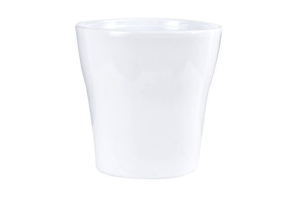 Md White Flower Pot