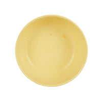 Sm Yellow Shallow Bowl