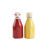 Sm Yellow Mustard Salt And Pepper Shaker