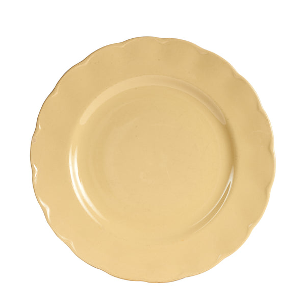 Lg Light Honey Yellow Plate