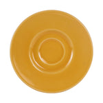 Sm Dark Yellow Tea Cup Saucer