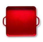 Red Plastic Tray