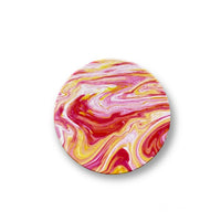 Orange and Pink Coaster