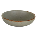 Md Shallow Rustic Grey Bowl