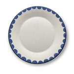 Blue Trimmed Plate