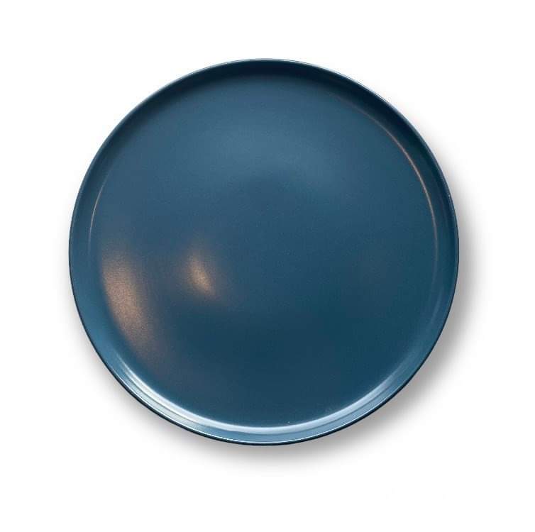 Blue rimmed plates best sale